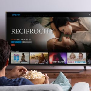 man-watching-streaming-service-his-tv